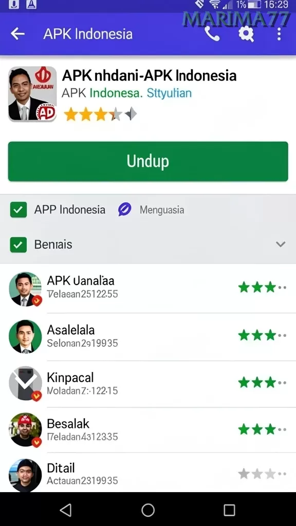 Cuplikan layar BULANTOGEL — halaman utama