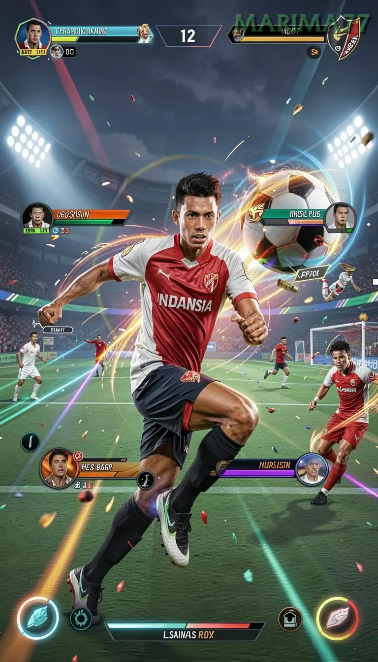 Cuplikan layar MARVRL77 — halaman utama