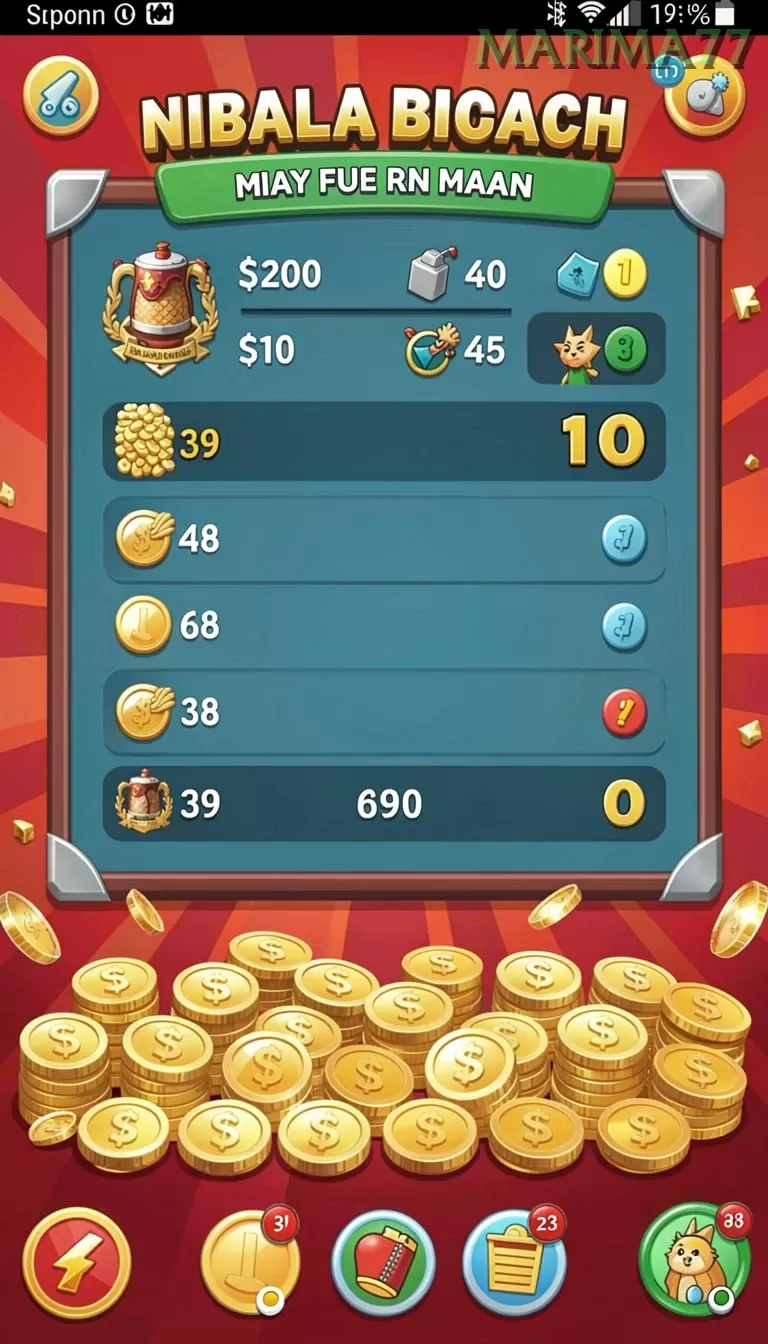 Cuplikan layar GIRANG4D — menu navigasi